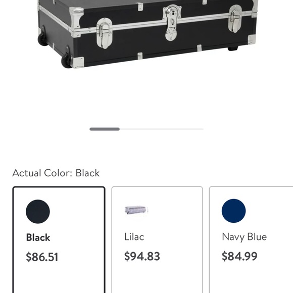 Seward Trunk with Wheels and Lock - Picture 8 of 9